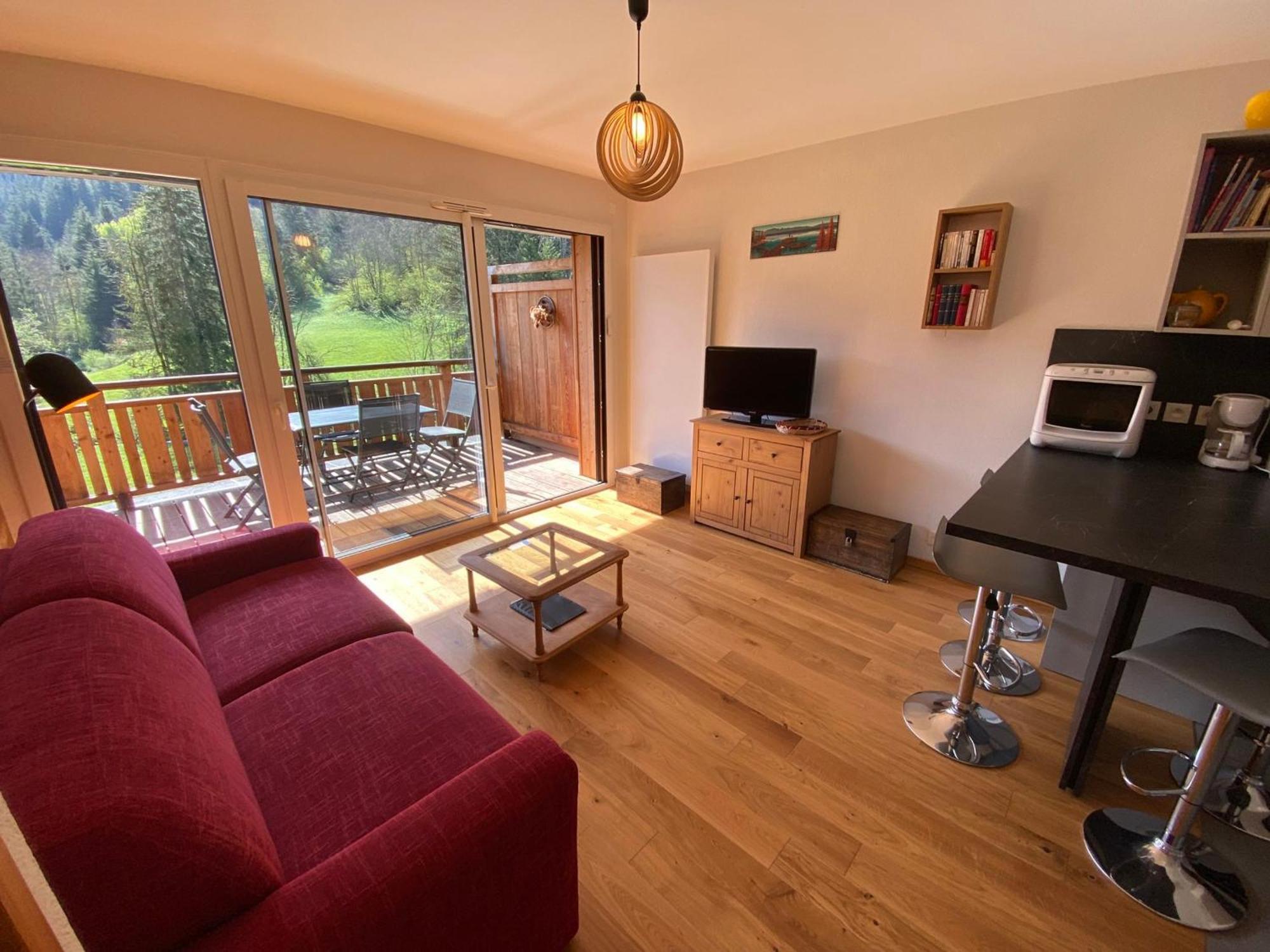 Appartement Contemporain, Spacieux Et Lumineux, Dans Une Residence Calme A Chatel, Proche Des Pistes! - Fr-1-693-84 Dış mekan fotoğraf