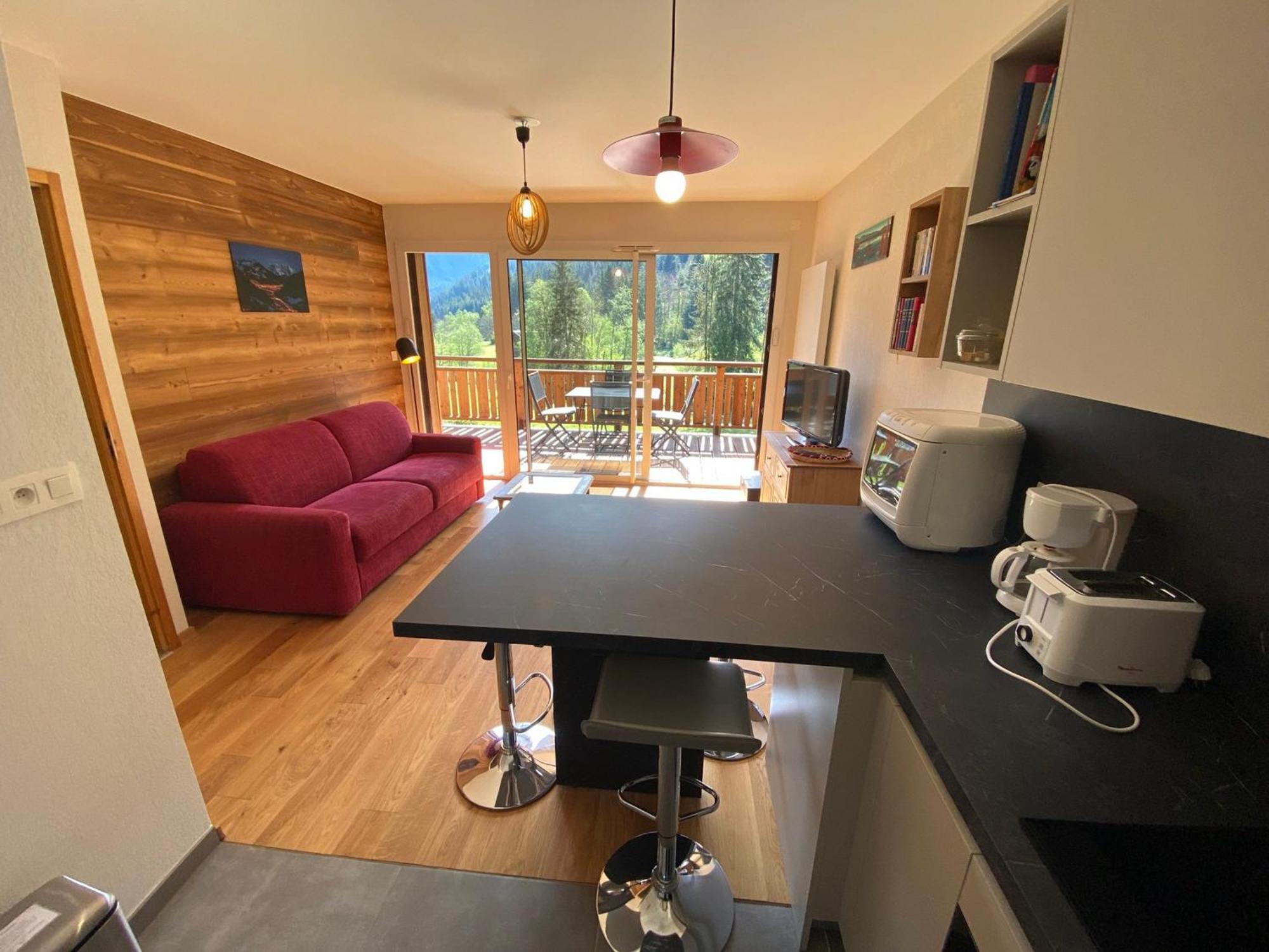 Appartement Contemporain, Spacieux Et Lumineux, Dans Une Residence Calme A Chatel, Proche Des Pistes! - Fr-1-693-84 Dış mekan fotoğraf